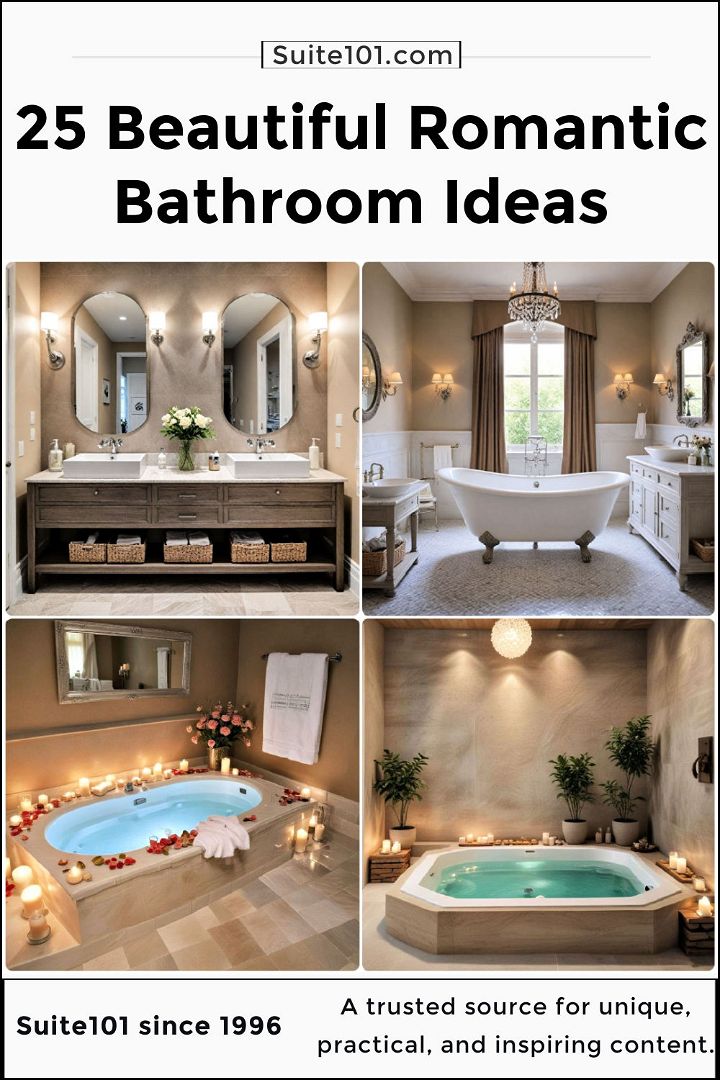 best romantic bathroom ideas