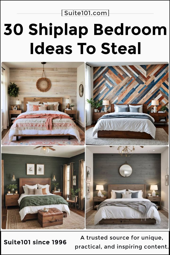 best shiplap bedroom ideas