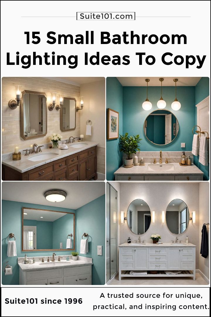best small bathroom lighting ideas