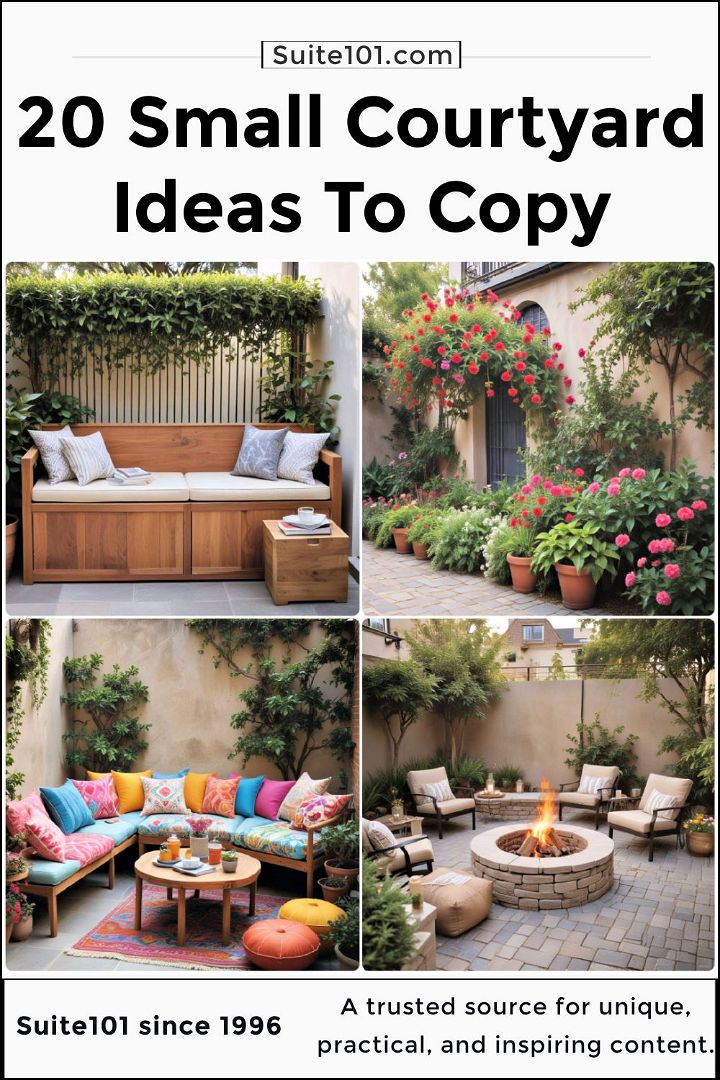 best small courtyard ideas
