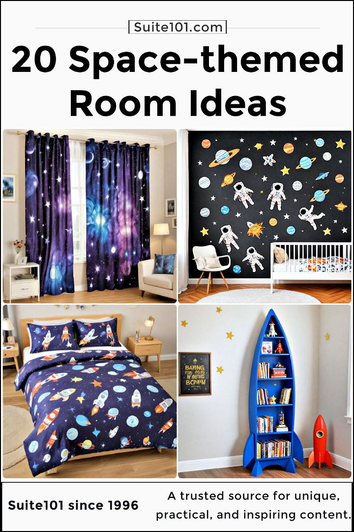 best space themed room ideas