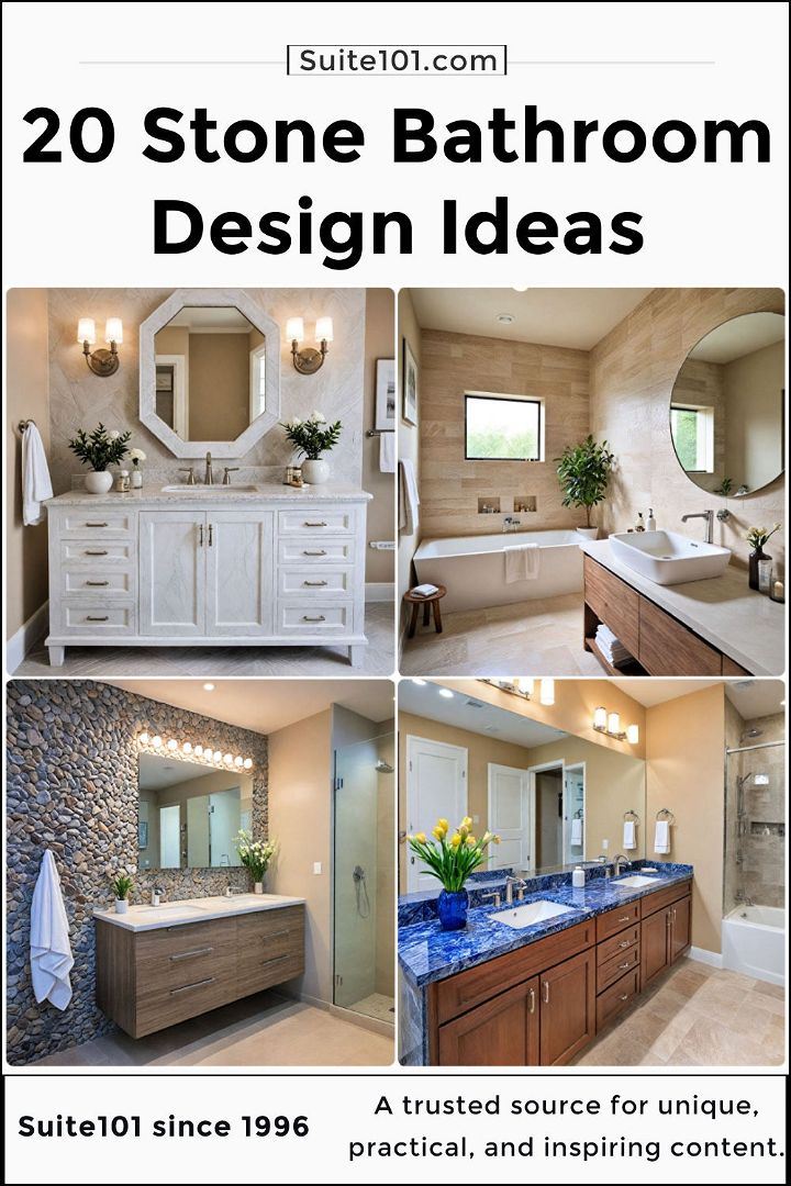 best stone bathroom ideas