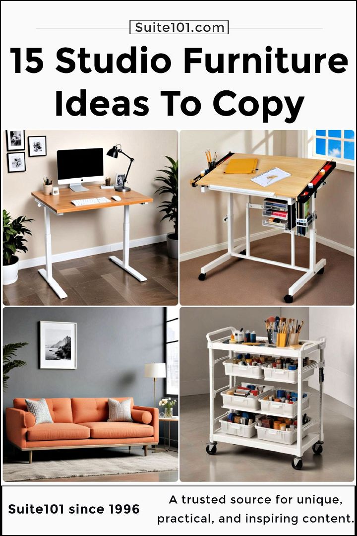 best studio furniture ideas