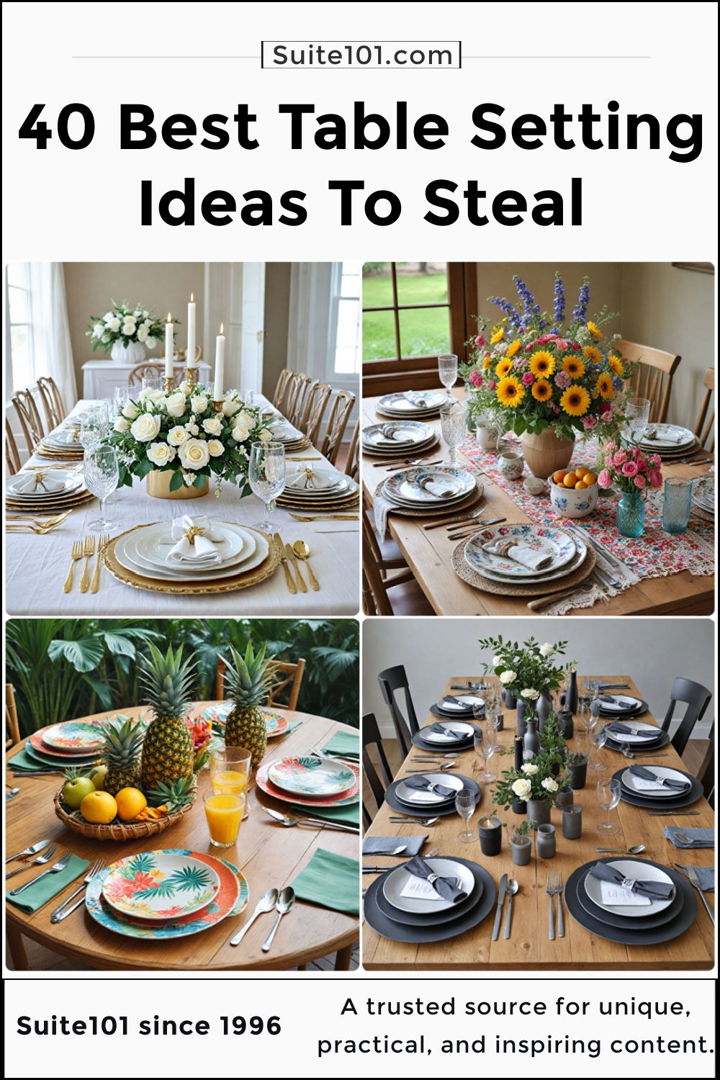 best table setting ideas