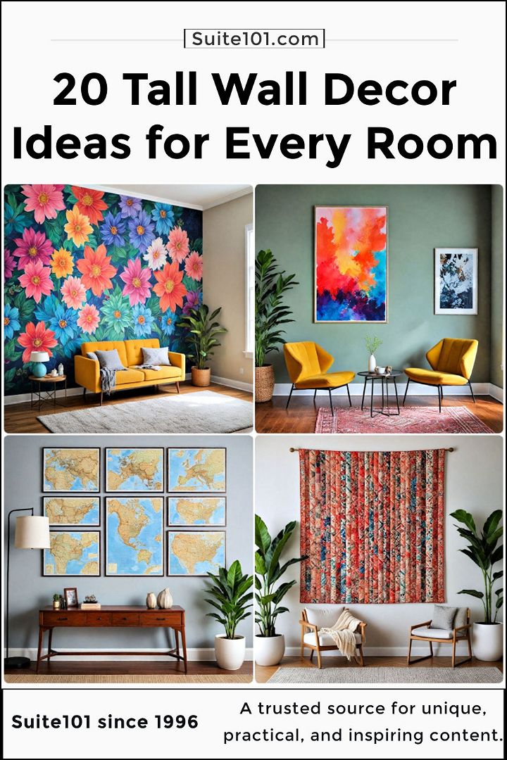best tall wall decor ideas