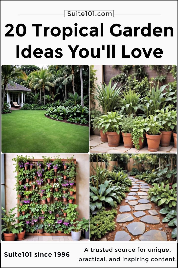 best tropical garden ideas