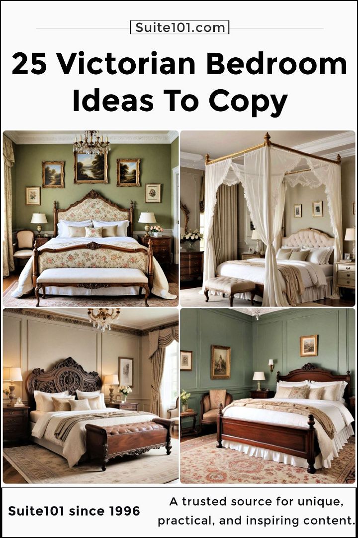 best victorian bedroom ideas