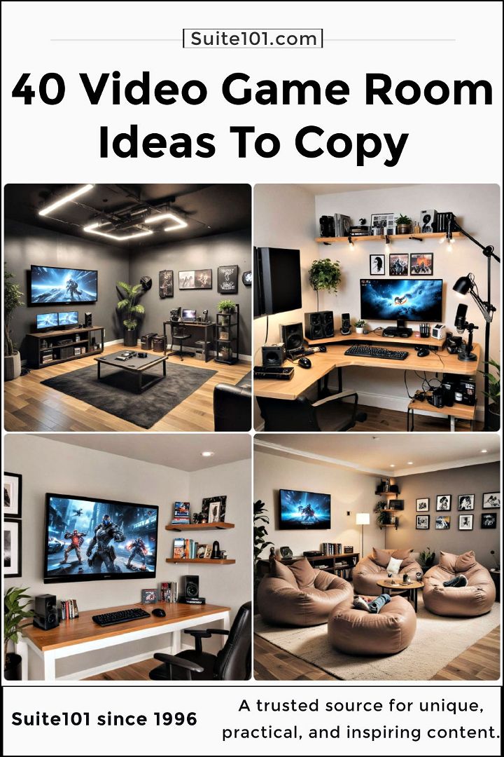 best video game room ideas