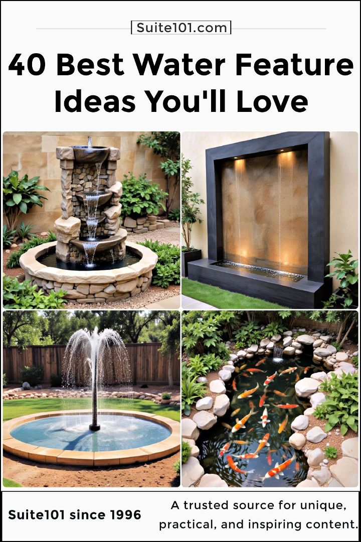 best water feature ideas