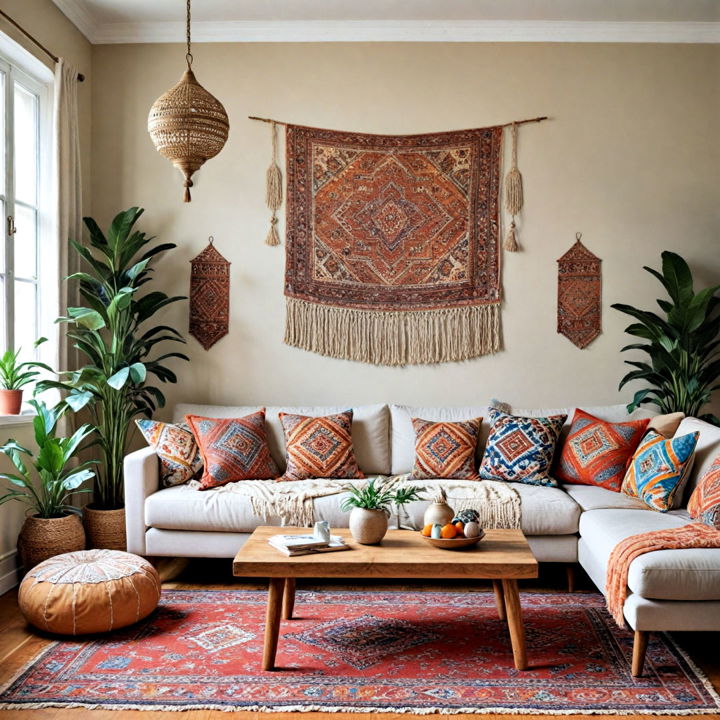 bohemian bliss living room