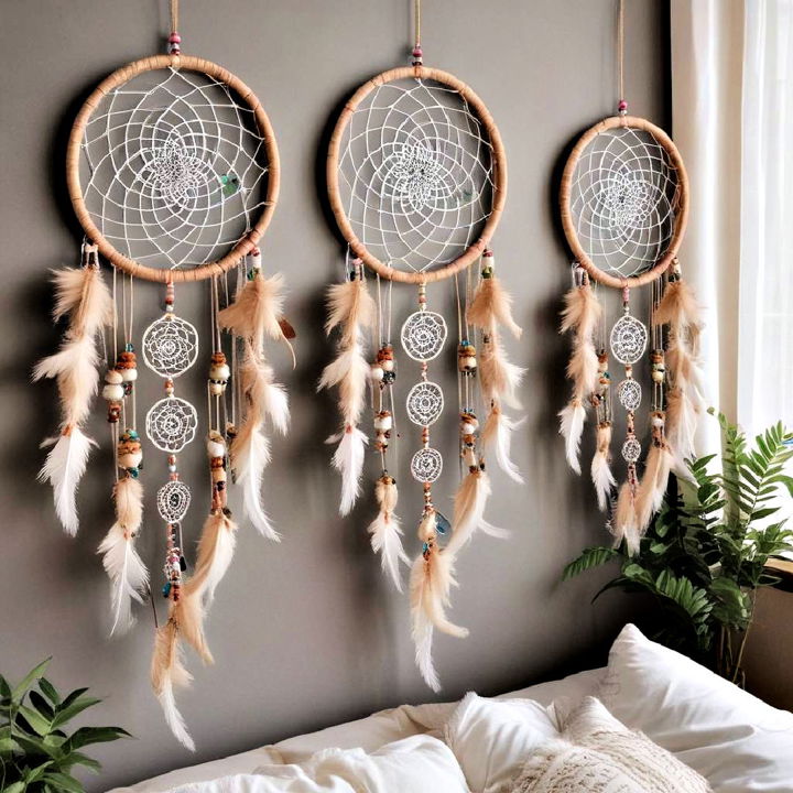 bohemian dream catchers