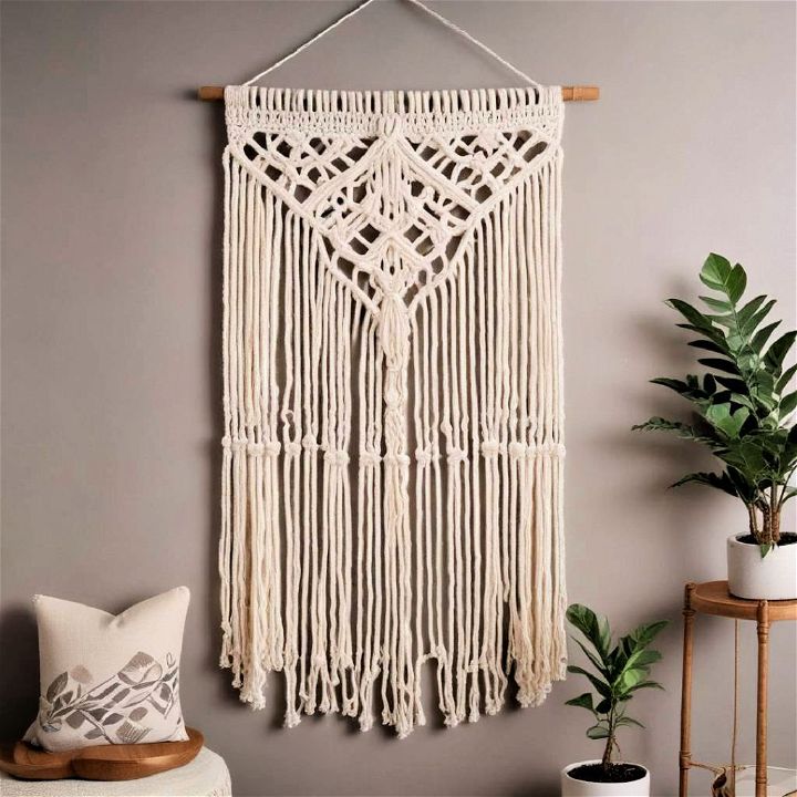 boho chic macramé wall hangings