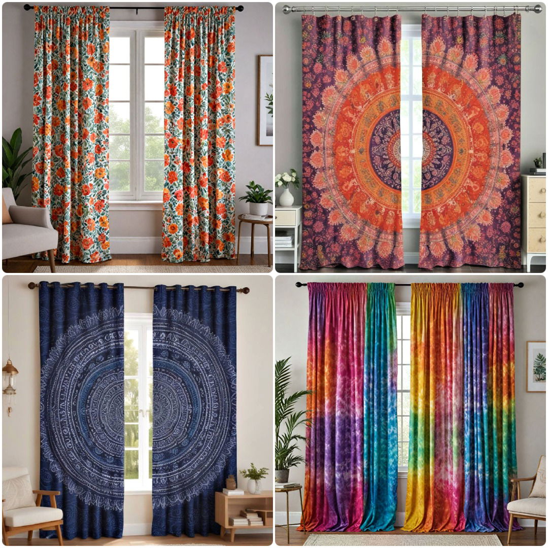 15 Boho Curtain Ideas for A Chic Bohemian Look