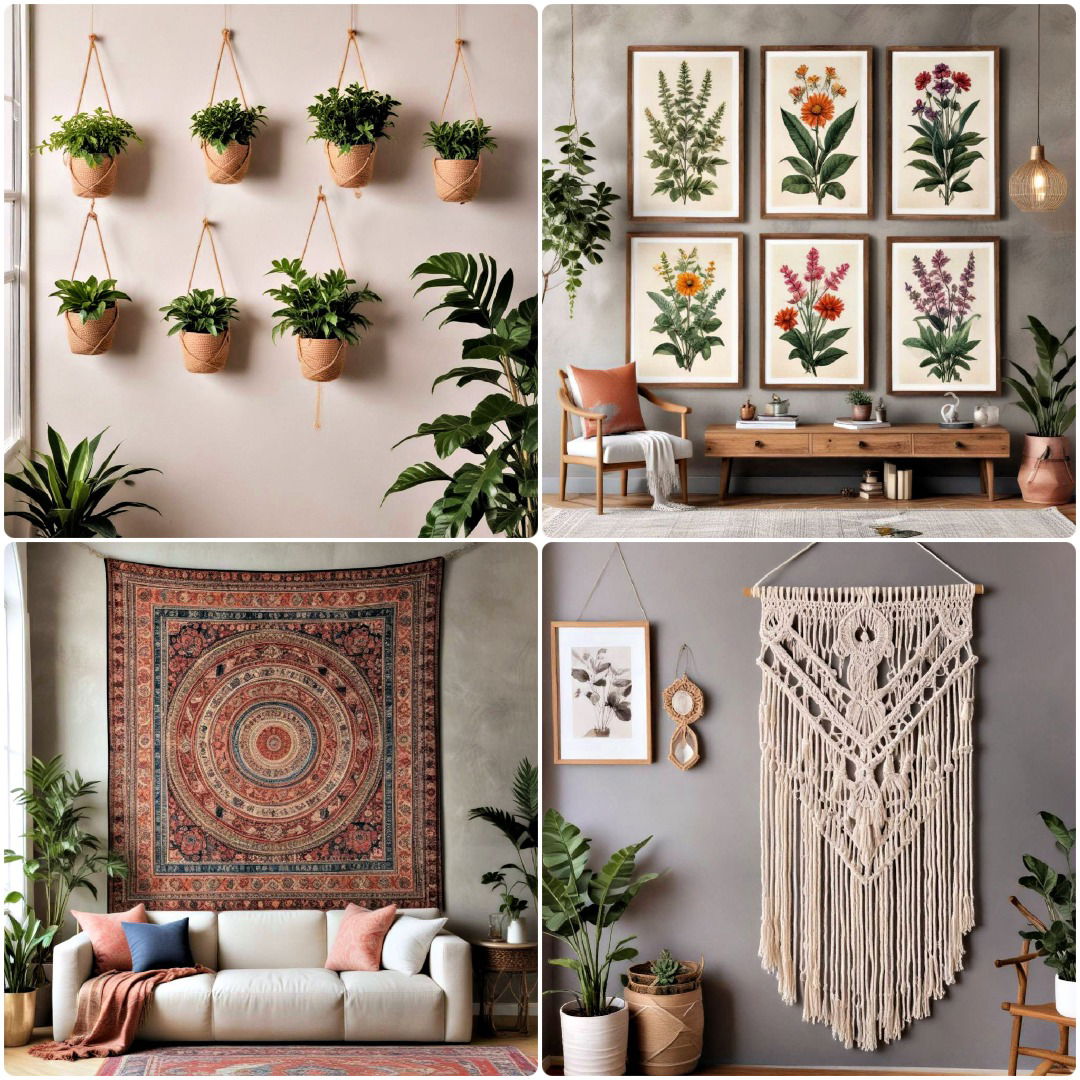 boho wall decor ideas