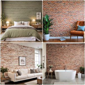 brick accent wall ideas