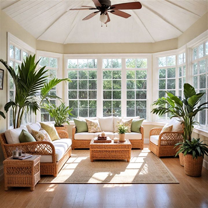 bright and airy florida room