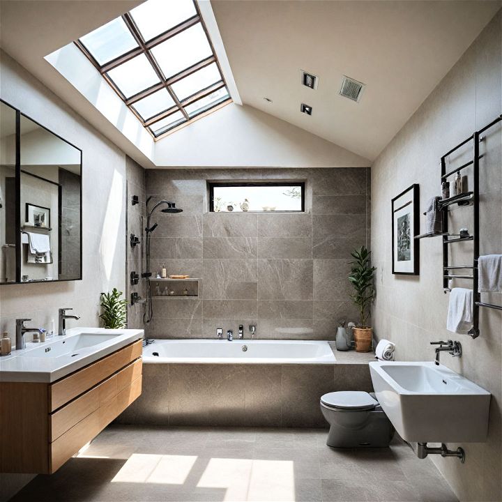 bring natural light in with a skylight