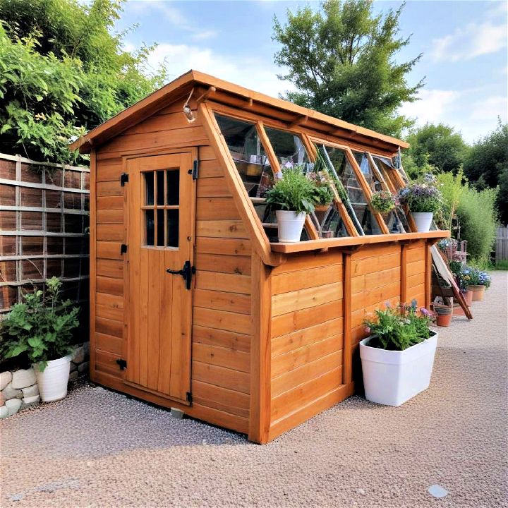 build a potting shed