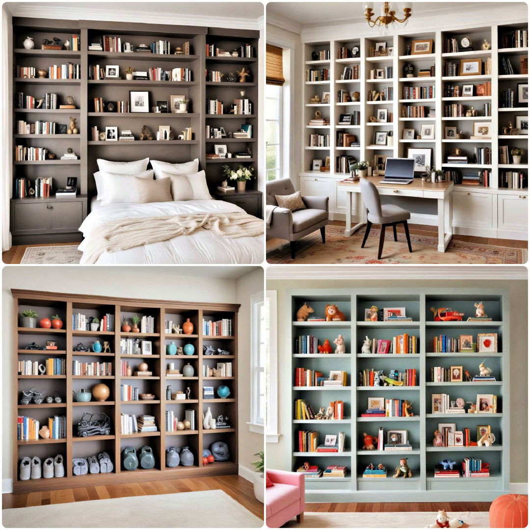 40 Built-In Bookshelf Ideas for A Sleek Look