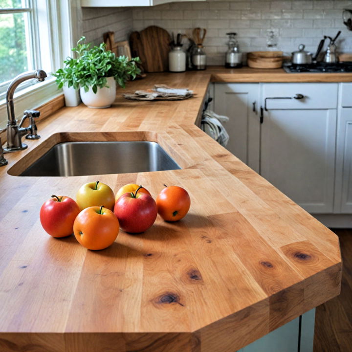 butcher block countertop