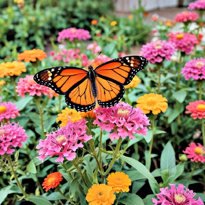 butterfly garden to attract beautiful pollinators