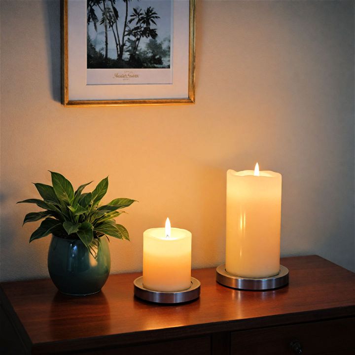 candle lamp for bedroom lighting