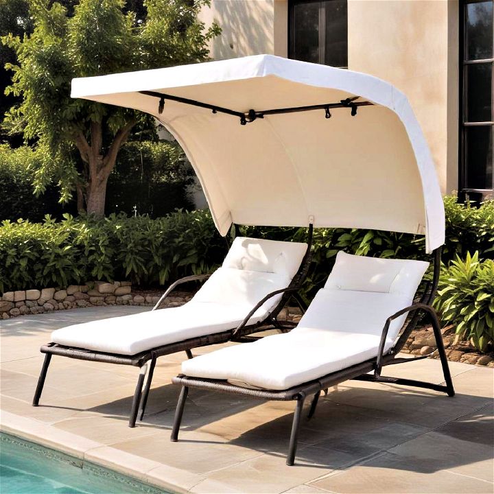 canopy chairs comfort with sun protection