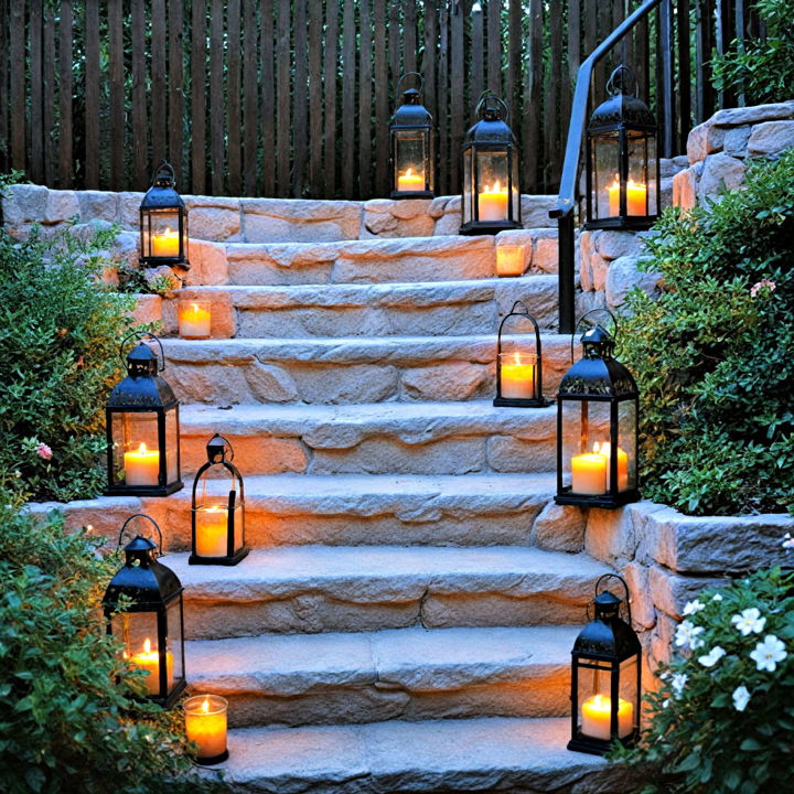 charming outdoor lighting idea