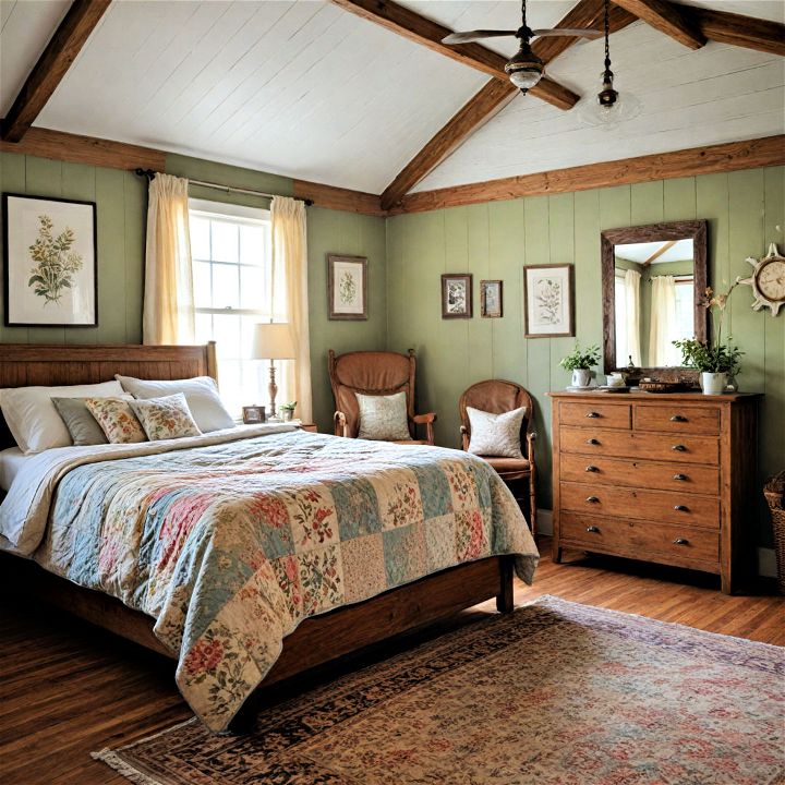 charming rustic farmhouse bedroom