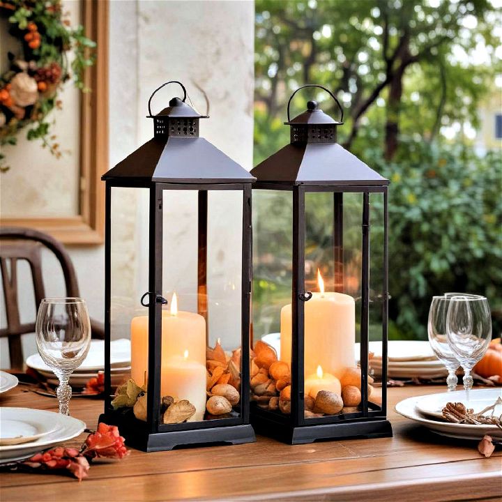 charming table lanterns