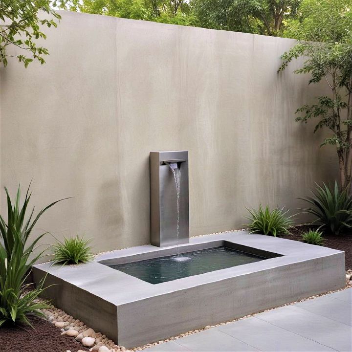 chic and stylish fountain