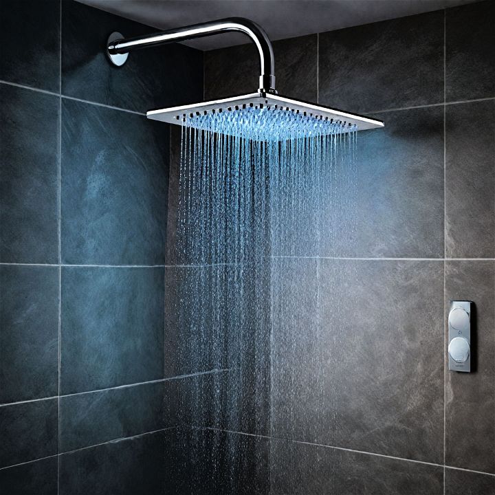chromotherapy shower idea