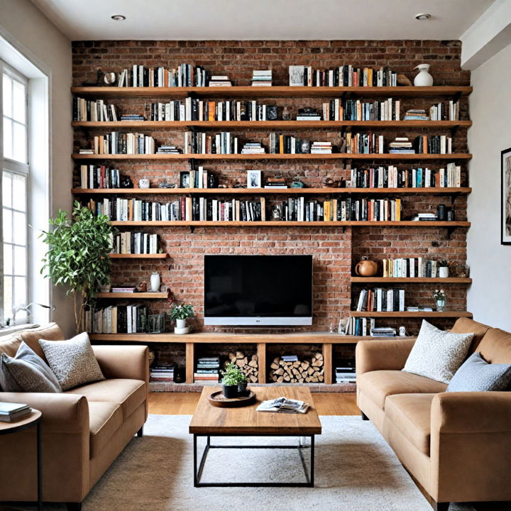 classic bookshelves for intellectual vibe