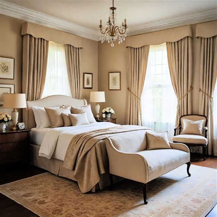 classic elegance bedroom decor