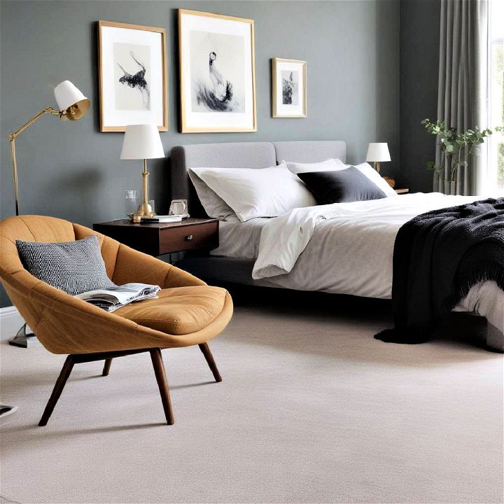 classic elegant saxony carpet for bedroom