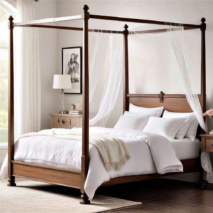 classic four poster canopy bed