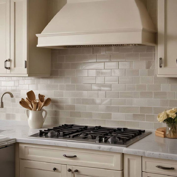 classic tile backsplash for craftsman kitchen