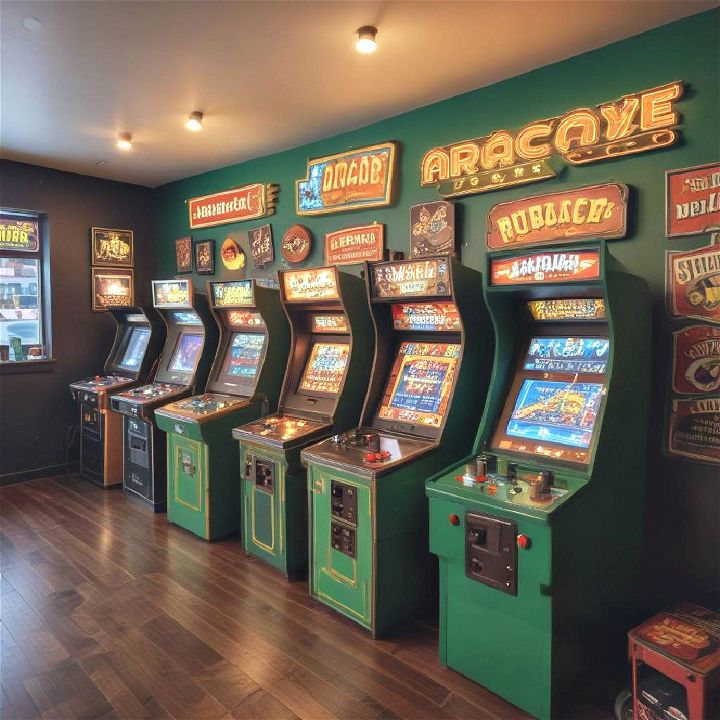 classic vintage arcade