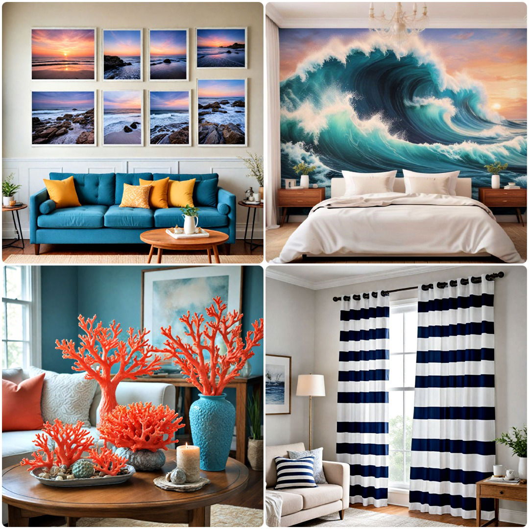 25 Coastal Decor Ideas To Brighten Up Your Home