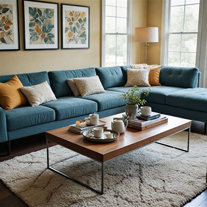 coffee table for sectional living room