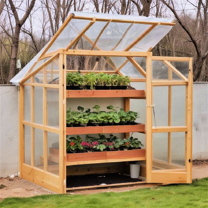 cold frame greenhouse idea