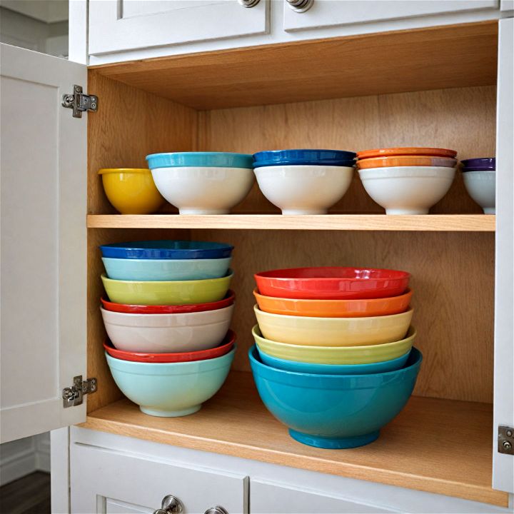 colorful nesting bowls and measuring cups