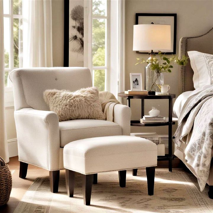 comfortable accent chair for bedroom