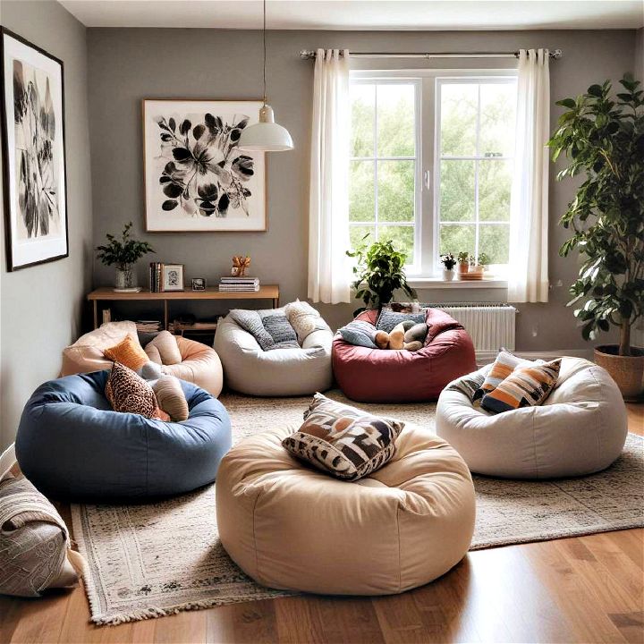 comfortable beanbags