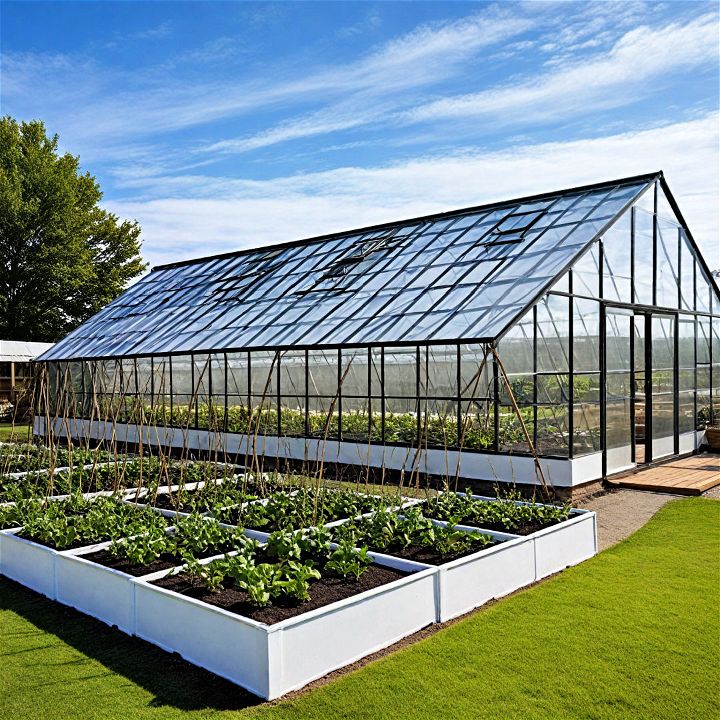 community greenhouse for multiple gardeners
