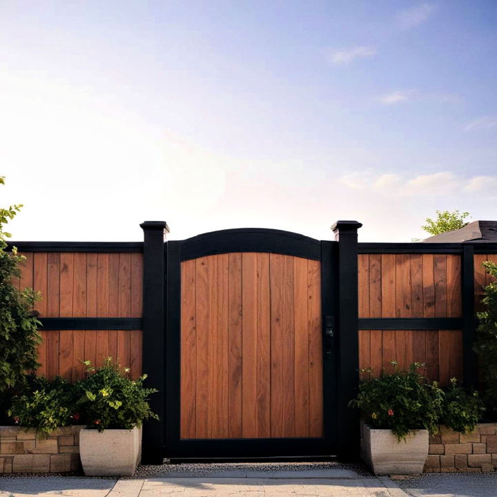 composite fence gate