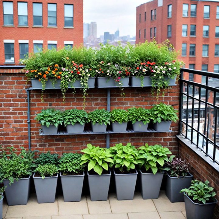 container gardening for rooftop