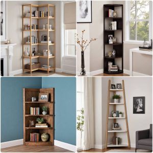 corner bookshelf ideas