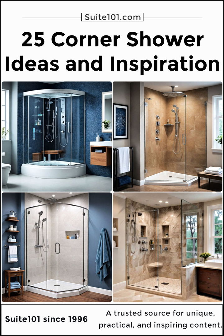 corner shower ideas to try