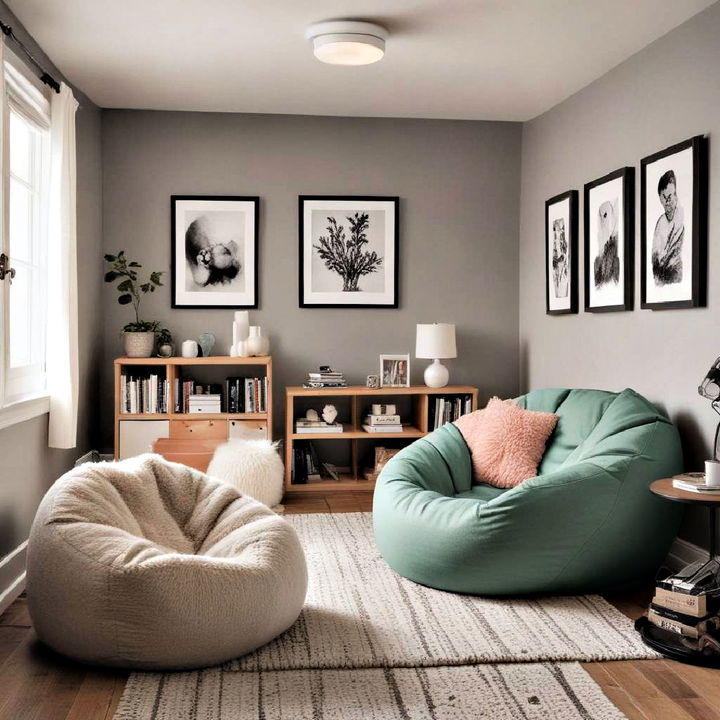 cozy and comfortable bean bag chairs